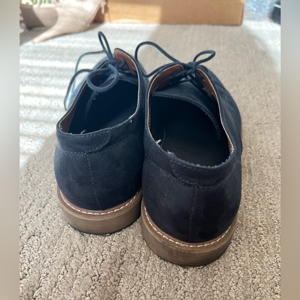 H&M - mens blue dress shoes size 42 - Picture 3 of 5
